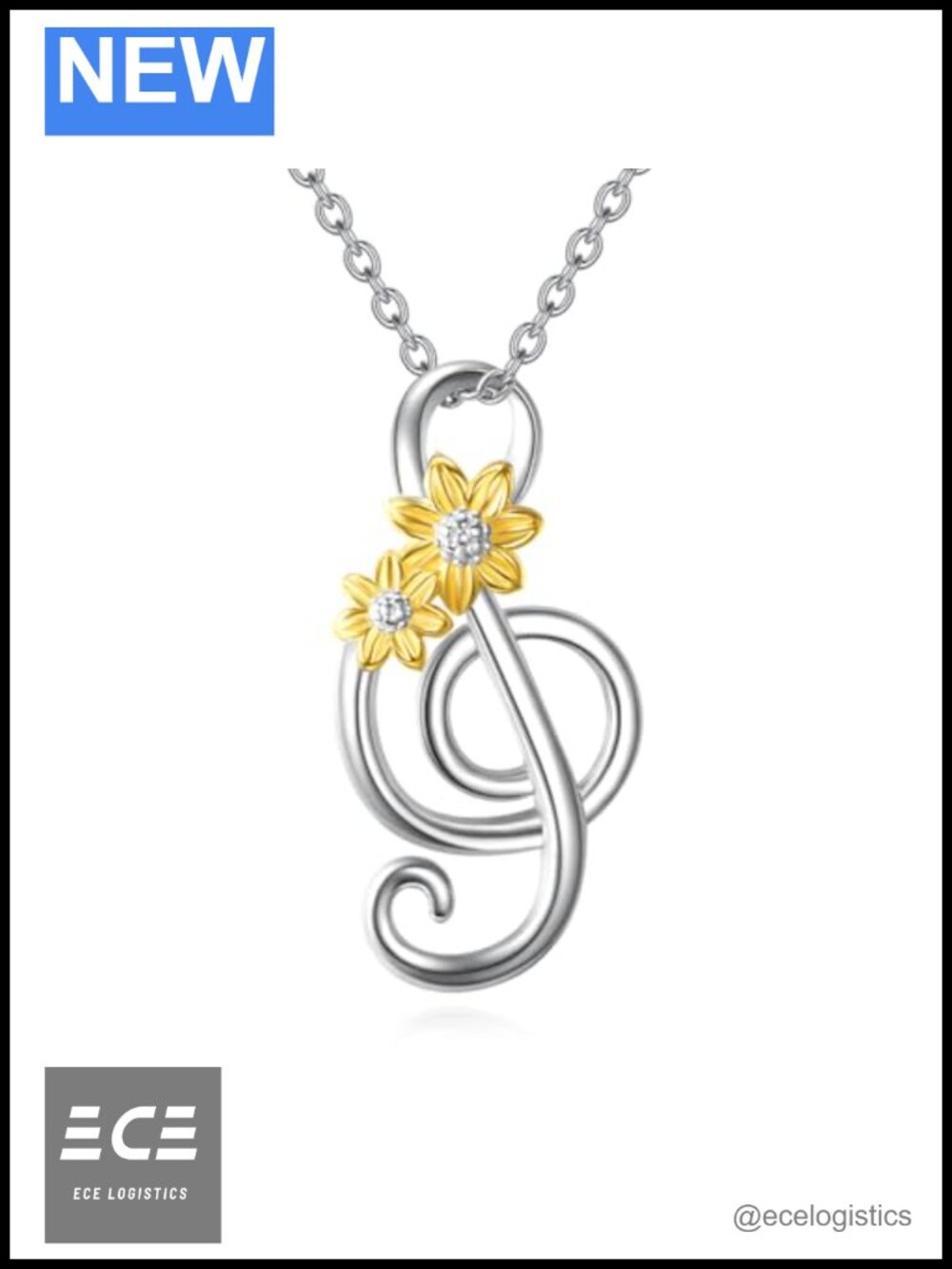 925 Sterling Silver Treble Clef Music Note Pendant Necklace 18-20 Inch Gift for